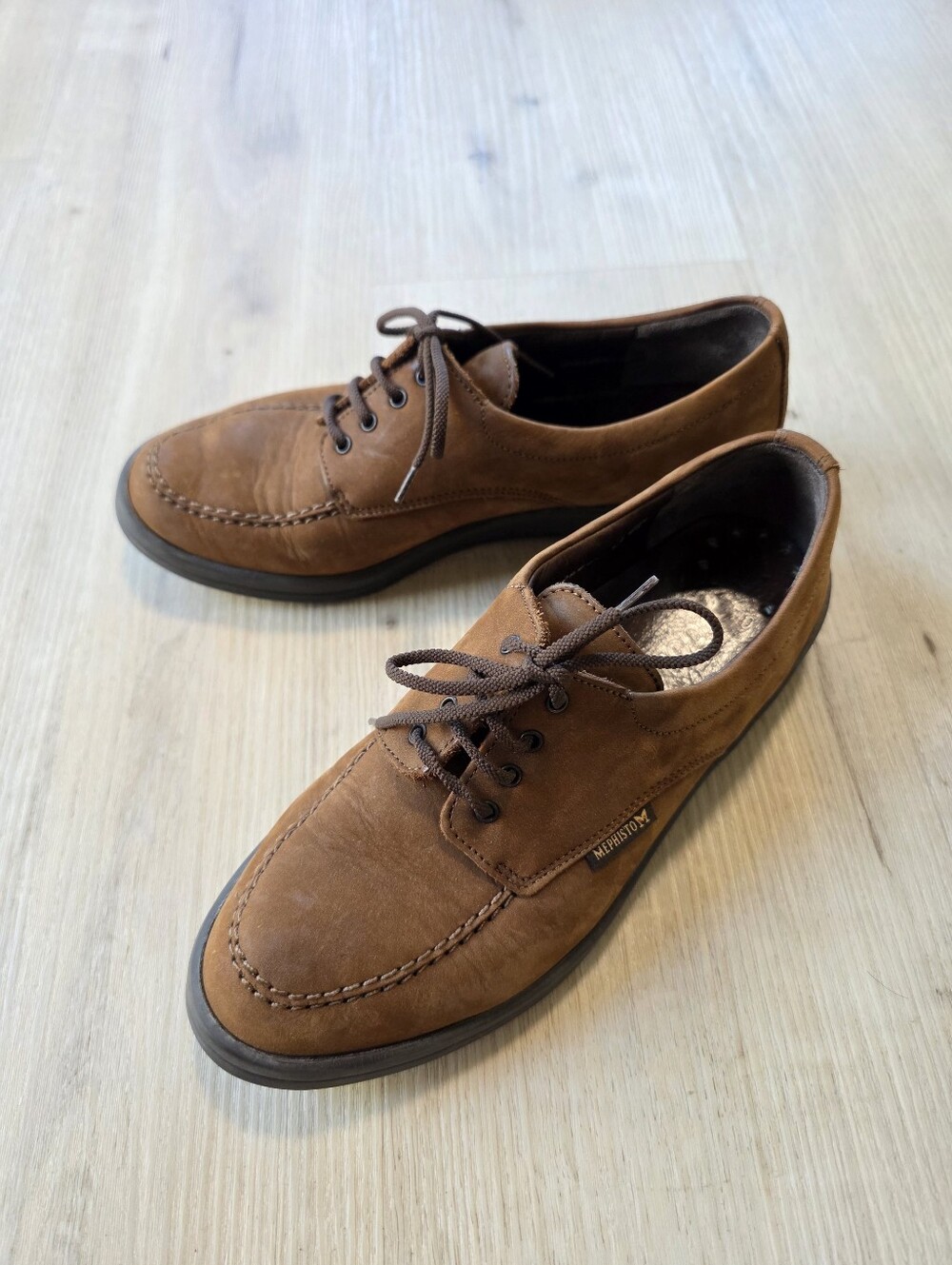 Mephisto Derby Shoes Women's Size 6.5 Brown